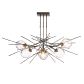 Hubbardton Forge Griffin 6 Light 38 inch Pendant Ceiling Light