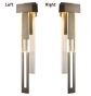 Hubbardton Forge Rainfall LED 30 inch Large Outdoor Sconce LR