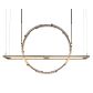 Hubbardton Forge Theta LED 16 inch Pendant Ceiling Light