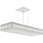 Schonbek Quantum 23 Light 39 inch Stainless Steel Pendant Ceiling Light