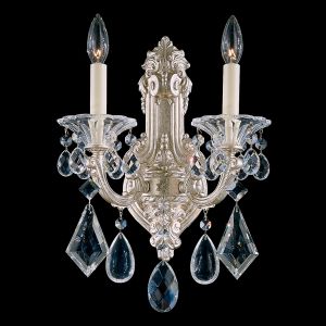 Schonbek La Scala 2 Light 7 inch Wall Sconce Wall Light