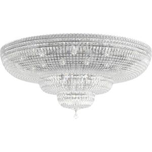 Schonbek Petit Crystal Deluxe 36 Light 48 inch Flush Mount Ceiling Light