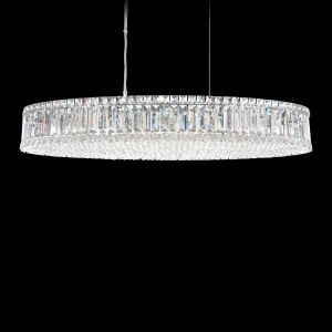 Schonbek Plaza 16 Light 16 inch Stainless Steel Pendant Ceiling Light