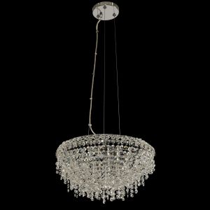 Allegri Massimo 3 Light 17 inch Chrome Pendant Ceiling Light