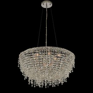 Allegri Massimo 9 Light 23 inch Chrome Pendant Ceiling Light
