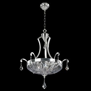Allegri Orecchini 3 Light 22 inch Two Tone Silver Pendant Ceiling Light