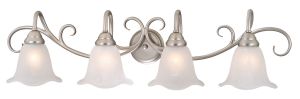 Vaxcel Bella 4L Vanity Light Brushed Nickel