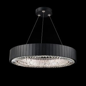 Schonbek Alon LED 41 inch Stainless Steel Pendant Ceiling Light Canopy