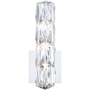 Schonbek Verve 4.8" LED Crystal Wall Sconce