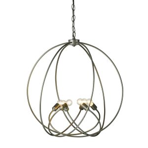Hubbardton Forge Orb 6 Light 23 inch Chandelier Ceiling Light