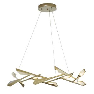 Hubbardton Forge Quill LED 45 inch Large Pendant Ceiling Light