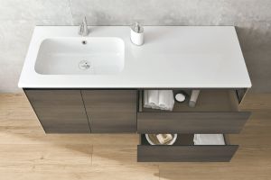 Royo Look Collection 48" 2-Drawer 2-Door Vanity w/Sink in Samara Ash