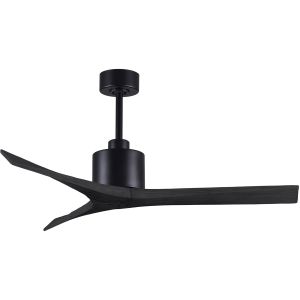 Matthews Fan, Mollywood 52" Matte Black Ceiling Fan (4 Color Options)