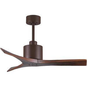 Matthews Fan, Mollywood 42" Textured Bronze Ceiling Fan (4 Color Options)