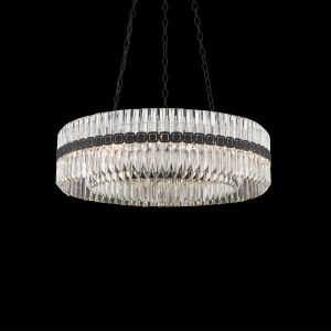 Schonbek Alina 33.5" 11-Light Hanging Crystal Chandelier