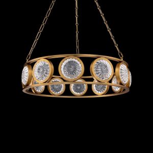 Schonbek Bangelle 33.5" LED Crystal Pendant Light