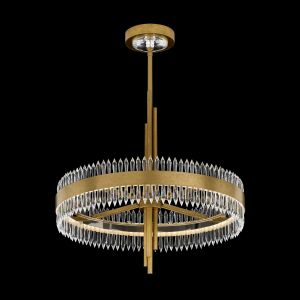 Schonbek Annaberg 36.3" LED Hanging Crystal Chandelier