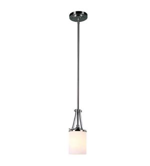 Trans Globe Lighting Richmond 1 Light 5 inch Brushed Nickel Mini Pendant Ceiling Light