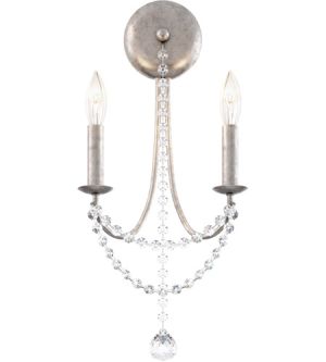 Schonbek Verdana 9" 2-Light Crystal Wall Sconce