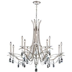 Schonbek Vesca 45'' 12-Light Hanging Crystal Chandelier