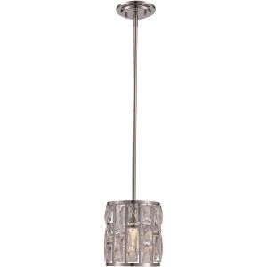 Trans Globe Lighting Vibrant 1 Light 6 inch Polished Chrome Mini Pendant Ceiling Light