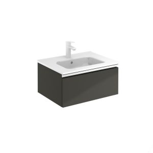 Royo Vida Collection 24" 1-Drawer Vanity w/Sink in Antricite