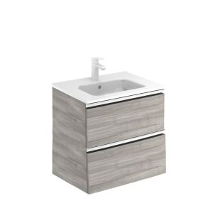Royo Vida Collection 24" 2-Drawer Vanity w/Sink in Sandy Grey