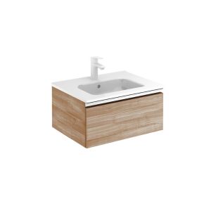 Royo Vida Collection 24" 1-Drawer Vanity w/Sink in Sandy Walnut