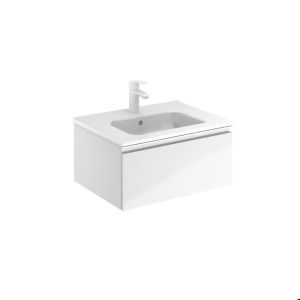 Royo Vida Collection 24" 1-Drawer Vanity w/Sink in Gloss White