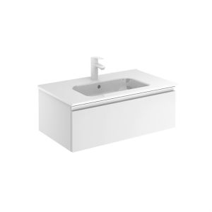 Royo Vida Collection 32" 1-Drawer Vanity w/Lacquered Top in Gloss White (NO SINK)