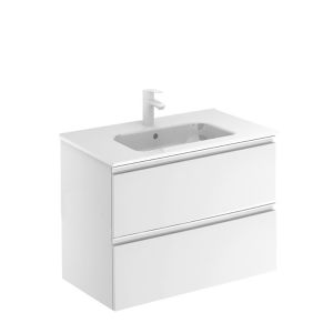 Royo Vida Collection 32" 2-Drawer Vanity w/Sink in Gloss White