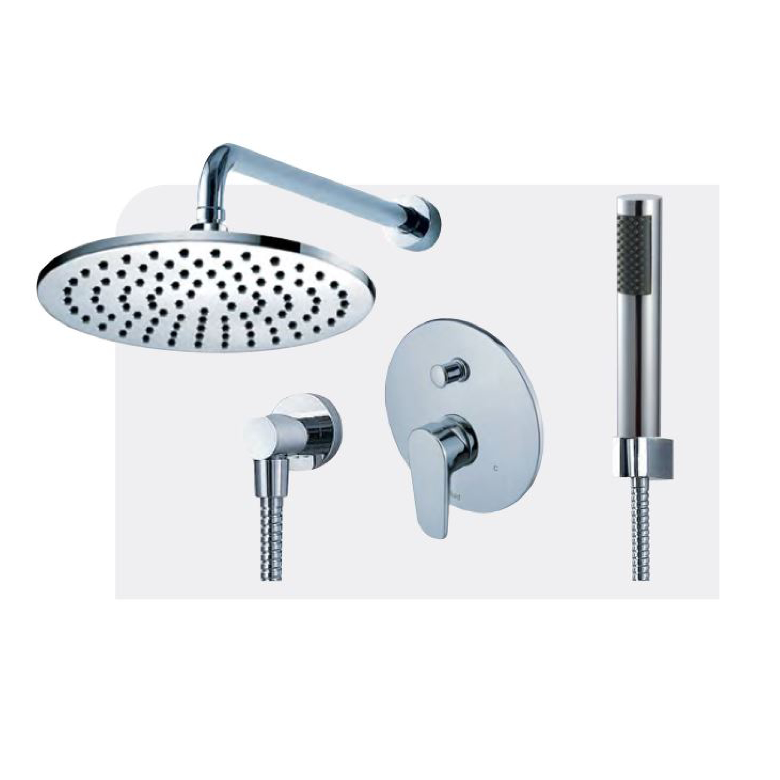 Utopia Shower with Handheld Trim Package